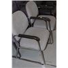 Image 1 : TWO GREY CLIENT CHAIRS