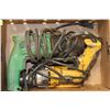 Image 1 : BOX WITH HITACHI DRILL & DEWALT DRILL