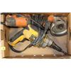 Image 1 : BOX WITH RIDGID GRINDER & DEWALT DRILL