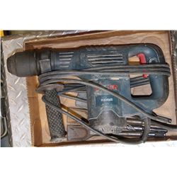 FLAT WITH BOSCH HAMMER DRILL