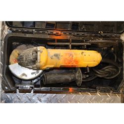 DEWALT GRINDER IN CASE