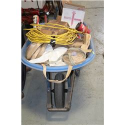 WHEELBARROW & CONTENTS