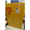 Image 1 : YELLOW FLAMMABLE STORAGE CABINET & CONTENTS