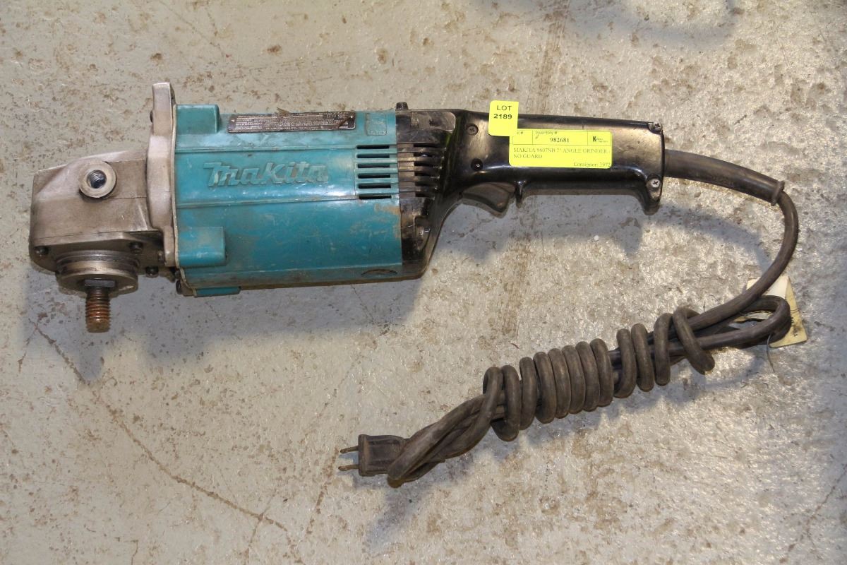 MAKITA 9607NB 7" ANGLE GRINDER NO GUARD