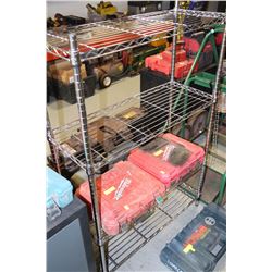 STAINLESS STEEL 4-TIER SHELF