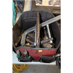 HUSKY TOOL BAG WITH CONTENTS