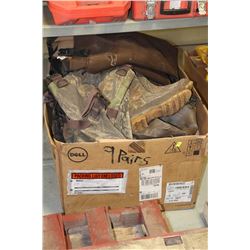 LARGE BOX OF HIP WADERS