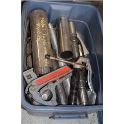 BLUE TOTE & CONTENTS