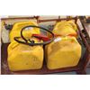 Image 1 : LOT OF FOUR YELLOW JERRY CANS
