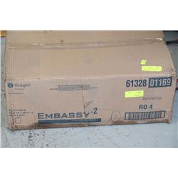 CASE OF 6 EMBASSY ULTRA LONG ROLL TOWELS