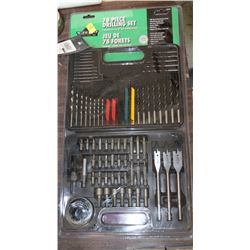 78 PIECE DRILLING SET