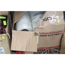 BOX WITH 9 ROLLS OF SHRINK WRAP