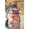 Image 1 : TWO MILWAUKEE CORDLESS DRILLS WITH THREE CHARGERS