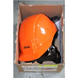 NEW STIHL CONSTRUCTION HELMET WITH EAR PROTECTION