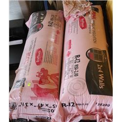 TWO BAGS OF R12 INSULATION