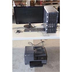 MISMATCHED DESKTOP COMPUTER PACKAGE - NO PASSWORD