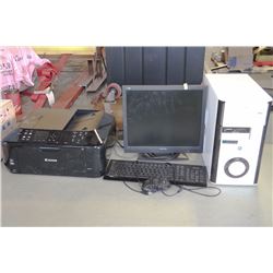 MISMATCHED DESKTOP COMPUTER PACKAGE - NO PASSWORD