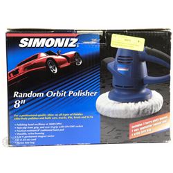 NEW SIMONIZ 8" RANDOM ORBIT POLISHER/BUFFER COMES