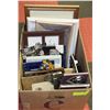 Image 1 : BOX OF PHOTO FRAMES AND MORE