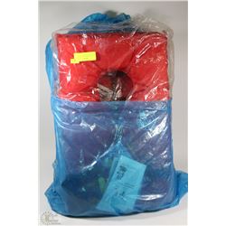 BAG OF OF 4 NEW LIFE JACKETS UNIVERSAL ADULT SZ
