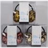 Image 1 : LOT OF 3 NEW EARMUFF HEADPHONES