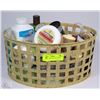 Image 1 : BASKET  WITH NEW AVON AND MORE
