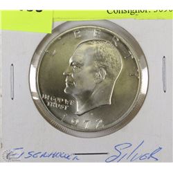 1972 US PROOF SILVER $1 COIN