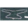 Image 1 : #7-ST.SILVER SAPPHIRE NECKLACE W/COA