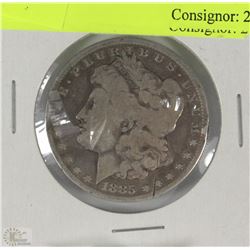 1885 U.S. MORGAN SILVER DOLLAR