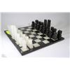Image 1 : MARBLE CHESS SET WITH LARGER STONE PIECES