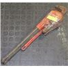 Image 1 : LOT OF 2 PIPE WRENCHES