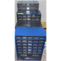 LOT OF 5 TOOL COMPARTMENTS VARIOUS SIZES