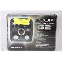 NEW ZOOM GUITAR EFFECTS PEDAL