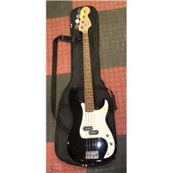 FENDER SQUIRE P.  BASS GUITAR & CASE
