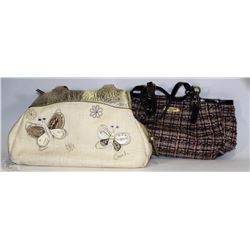 FLAT OF 2 AUTHENTIC COACH PURSES