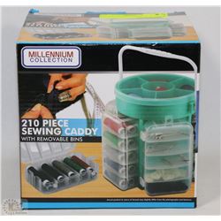 210 PIECE SEWING CADDY