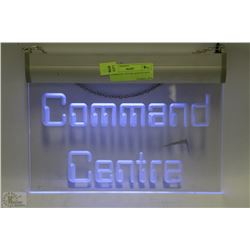 COMMAND  CENTER LIGHTED SIGN