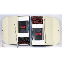 SET OF 2 -40 CHANNEL - TWO WAY RADIOS