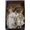 Image 1 : LOT OF 2 PORCELAIN DOLLS