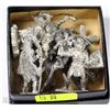 Image 1 : 5 COLLECTIBLE PEWTER WARRIORS