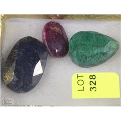 #14-ASSORTMENT OF NATURAL EMERALD(66CT),