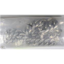 HEAVY .925 STERLING SILVER 15"  CHAIN