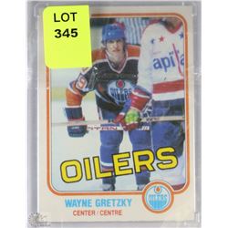 1981 O-PEE-CHEE WAYNE GRETZKY HOCKEY CARD