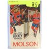 Image 1 : MOLSON 1966-1967 HOCKEY SCHEDULE