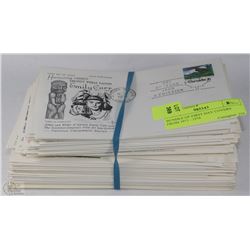 BUNDLE OF FIRST DAY COVERS FROM 1971 - 1976