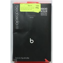 REPLICA BEATS BY DR.DRE HEADPHONES BLACK