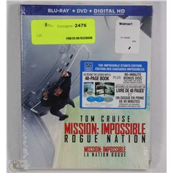 MISSION IMPOSSIBLE - ROGUE NATION BLU-RAY