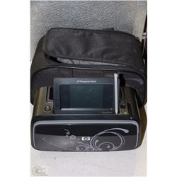 HP PHOTOPRINTER WITH ACCESSORIES IN BAG A646