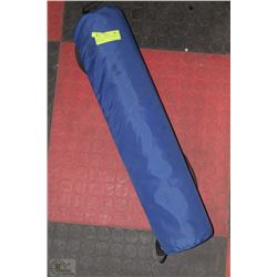 PINK YOGI-YOGA MATT IN BLUE CARRY CASE