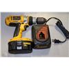 Image 1 : DEWALT 18V DRILL WITH CHARGER AND BATTERY